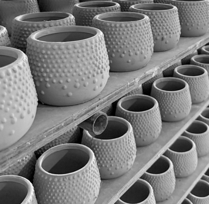 lundager home ceramics in production