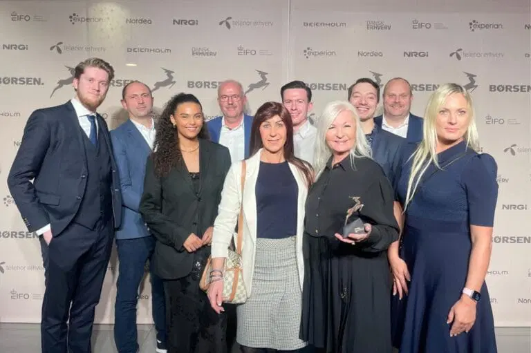 The Lundager team at the Børsen Gazelle Awards, November 2024